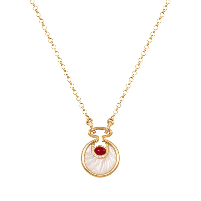 Circus Moon Necklace - Small