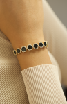 Mixed Geometric Bangle