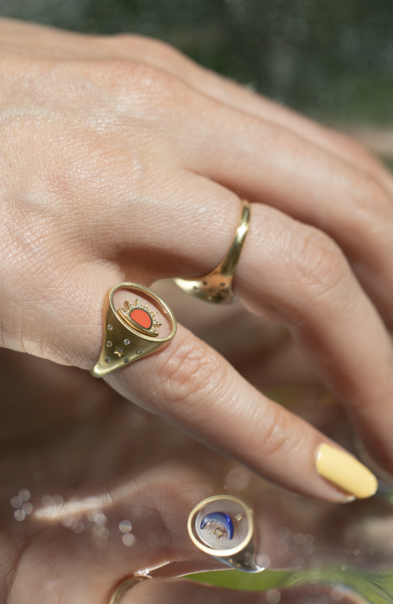 Red Shams 2.0 Ring