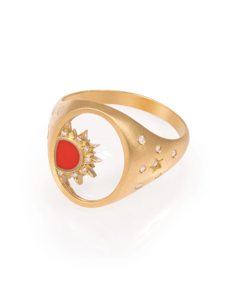 Red Shams 2.0 Ring
