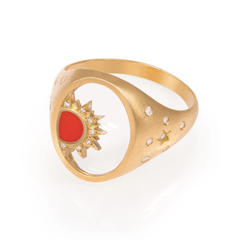 Red Shams 2.0 Ring