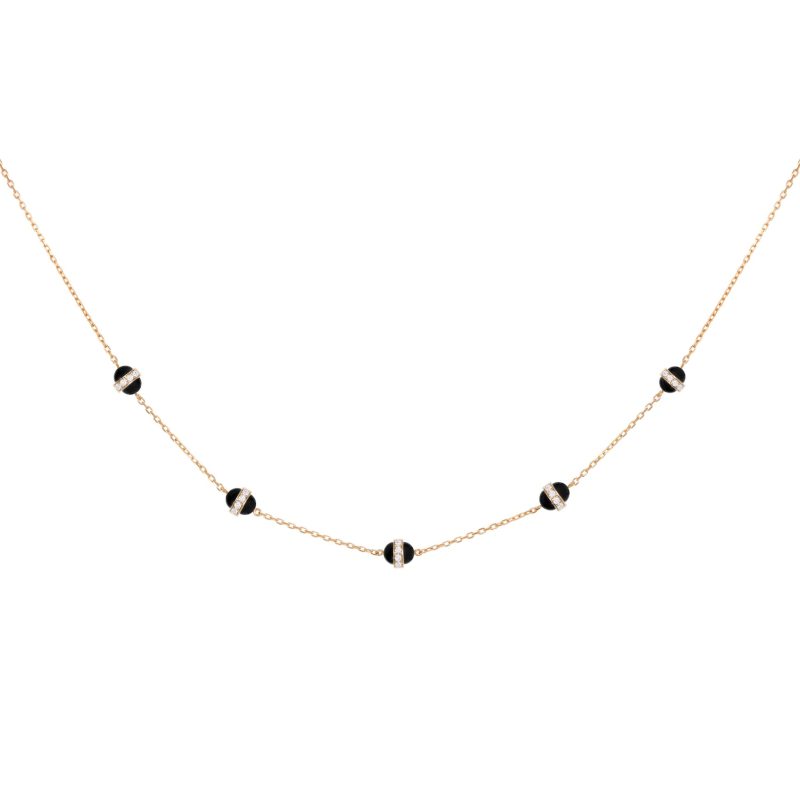 The 5 Dots Atoms Necklace