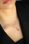 Diamond Hilal Pendant