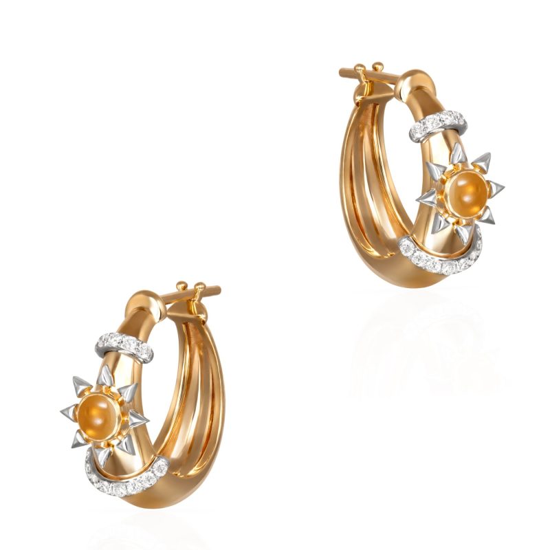 Buoy Star Seed Earrings