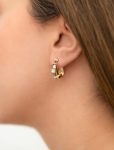 Buoy Round Earrings