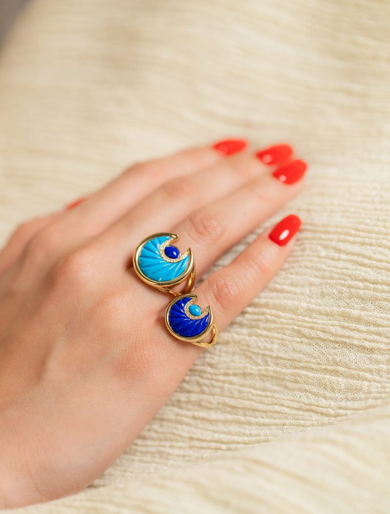 Circus Moon Ring - Small