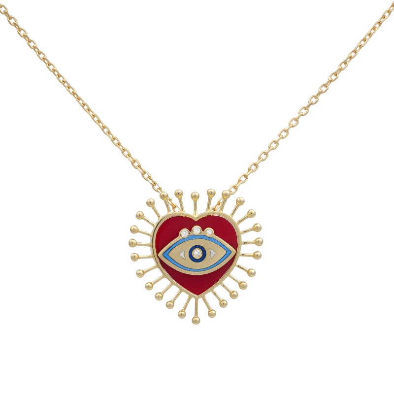 Eye Heart U Pendant