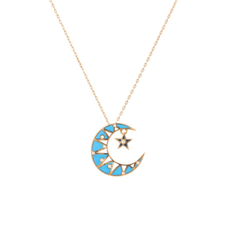 Celestial Moon Necklace