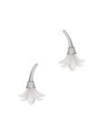White Gold Psychedeliah Earrings - Size 2