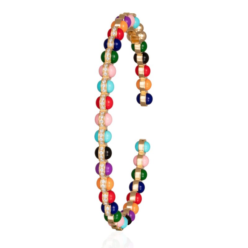 Multicolor Atom Bangle