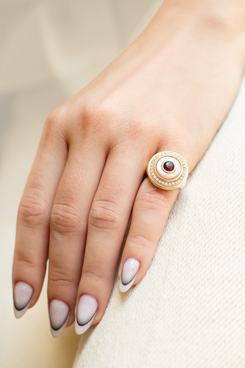 Mimette Double Stone Ring
