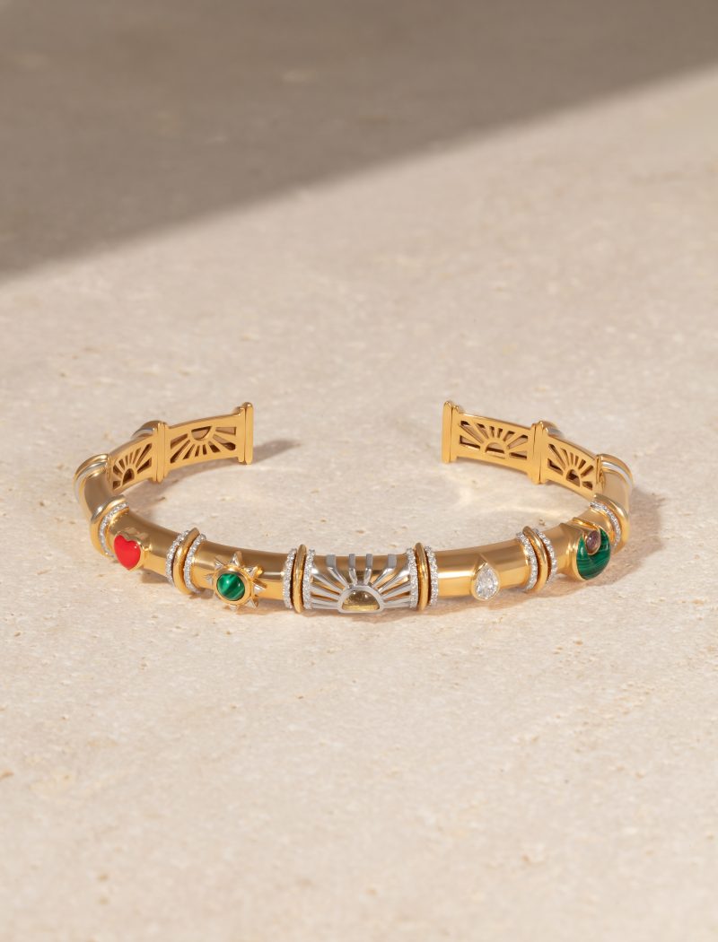 Multi Charm Bangle