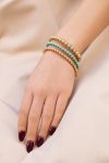 The Gold Atom Bangle - Size 2