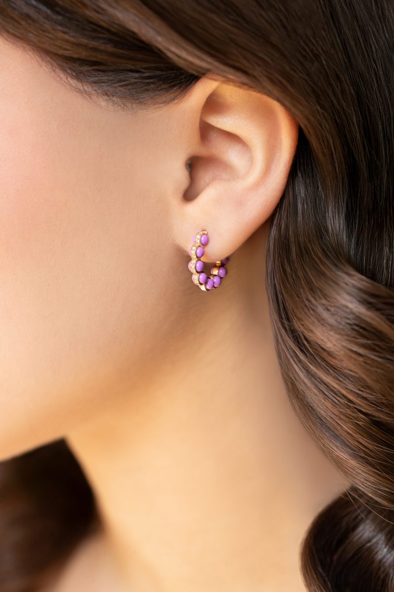 The Atom Earrings - Size 2
