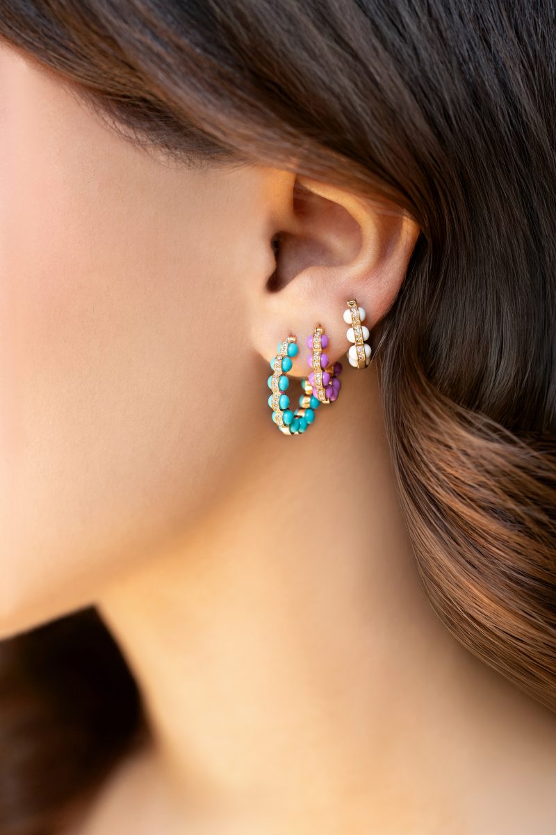 The Atom Earrings - Size 1