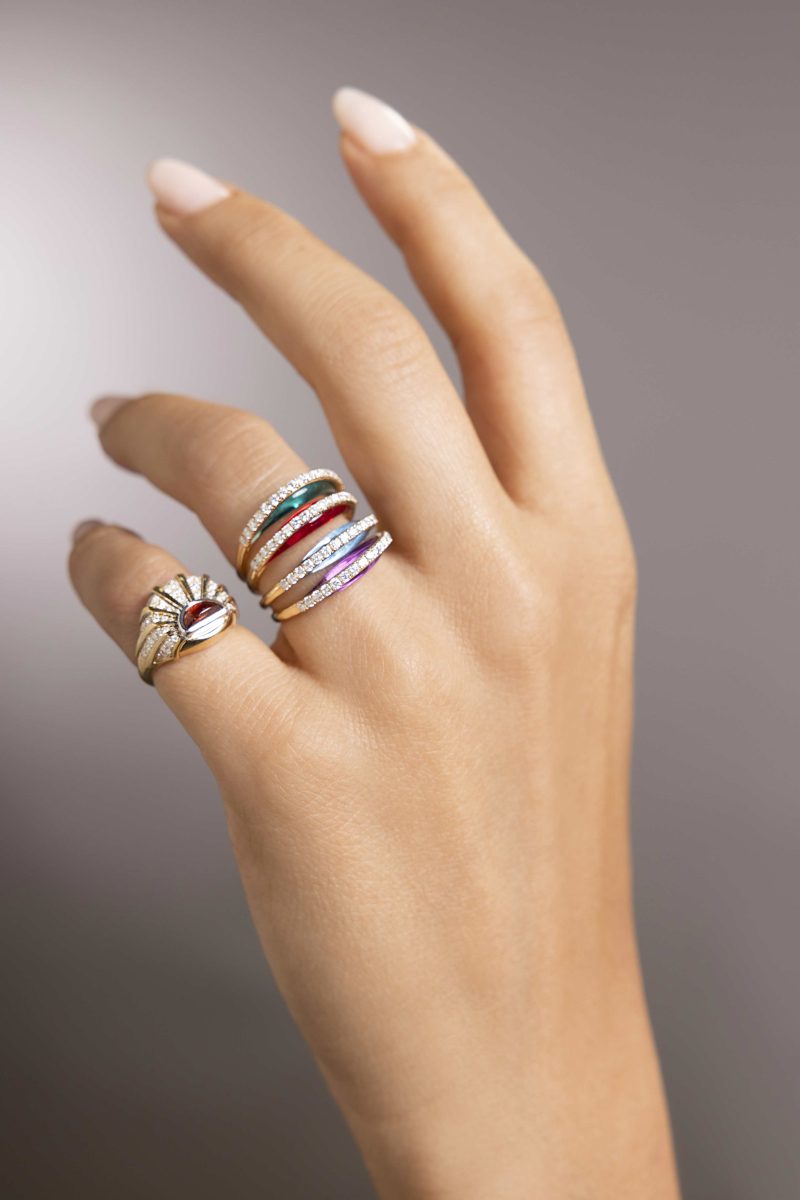 Bloop Moon Ring