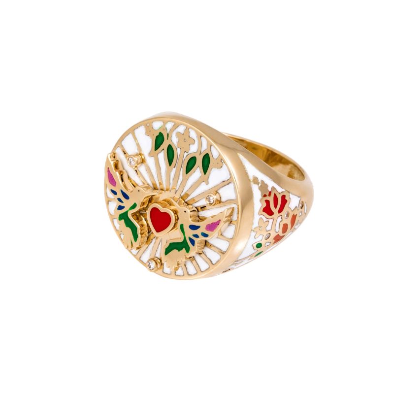 The Love Birds Ring