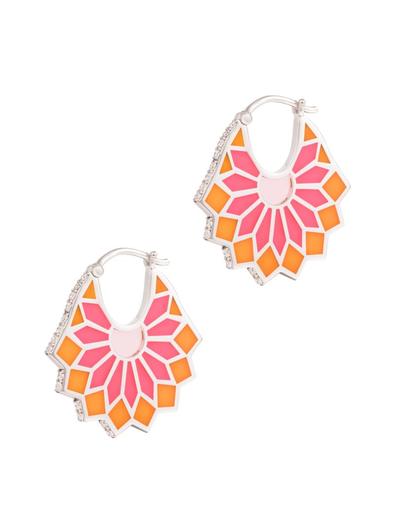 The Diamond Lady Sursock Earrings - Size 2