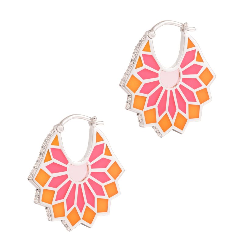 The Diamond Lady Sursock Earrings - Size 2