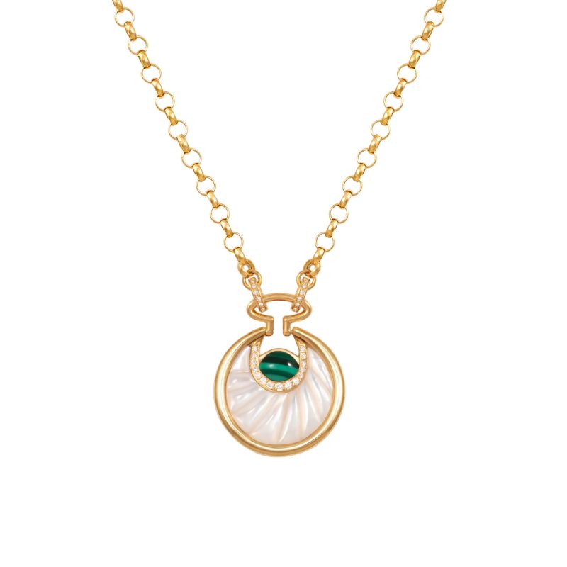 Circus Moon Necklace - Large