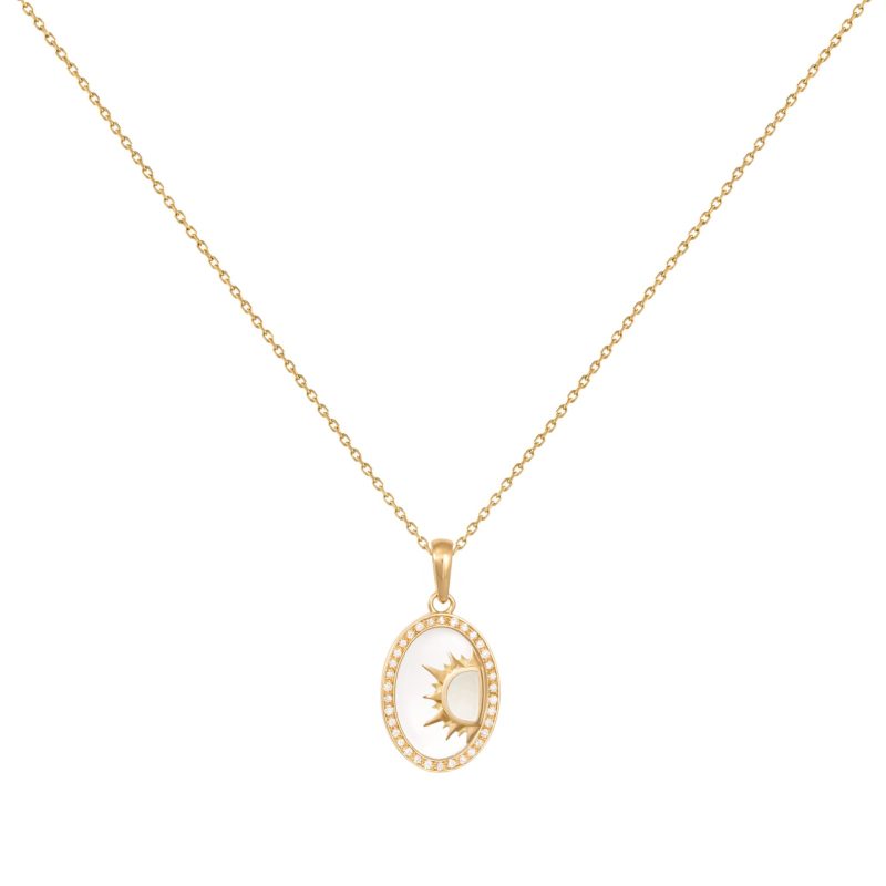 Diamond Shams Pendant