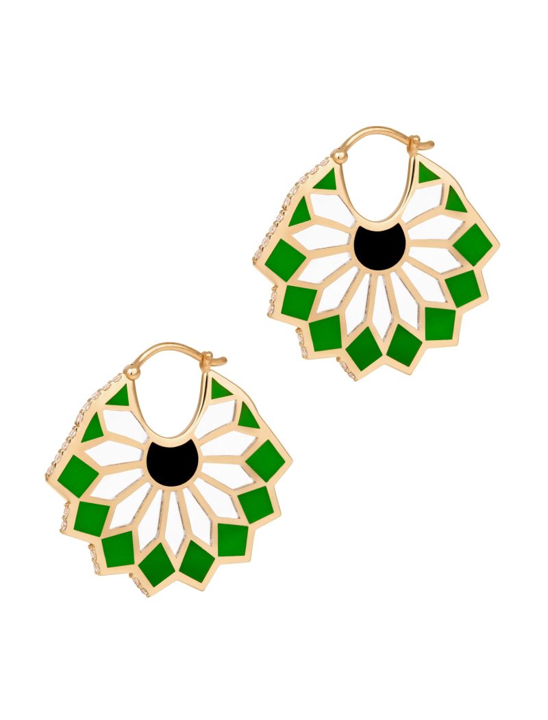 The Diamond Lady Sursock Earrings - Size 3