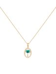 Diamond Palm Pendant