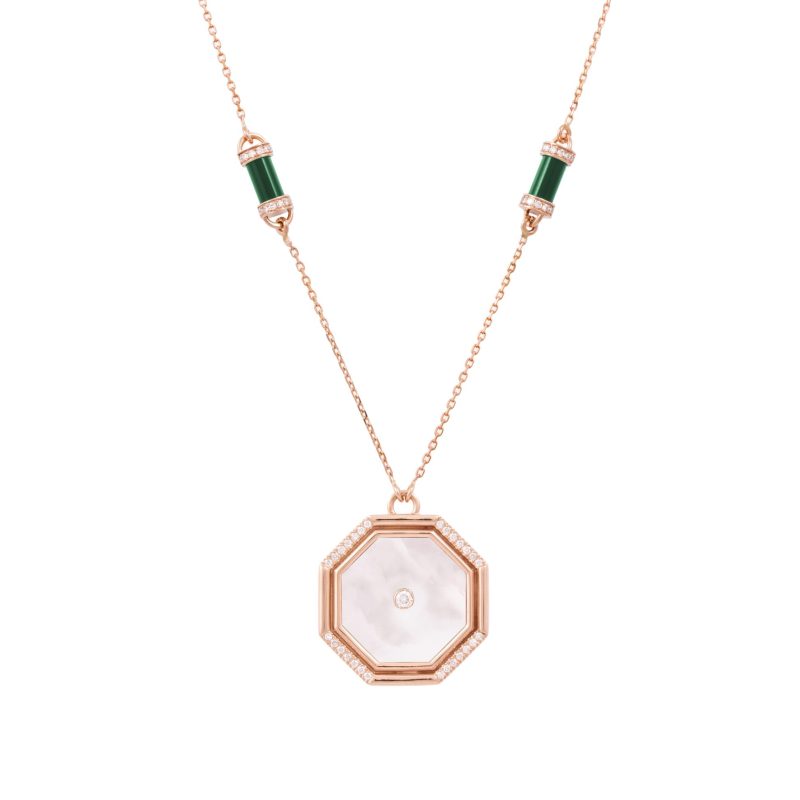 Hexagon Amulet Necklace