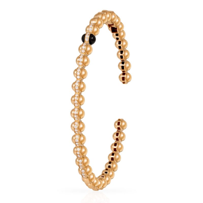 The Gold Atom Bangle – Size 1