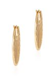 Statement Flat Ray Hoops