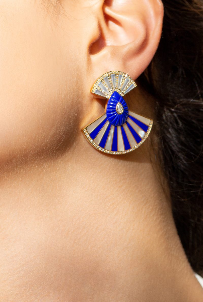The Statement Bond Street Fan Earrings