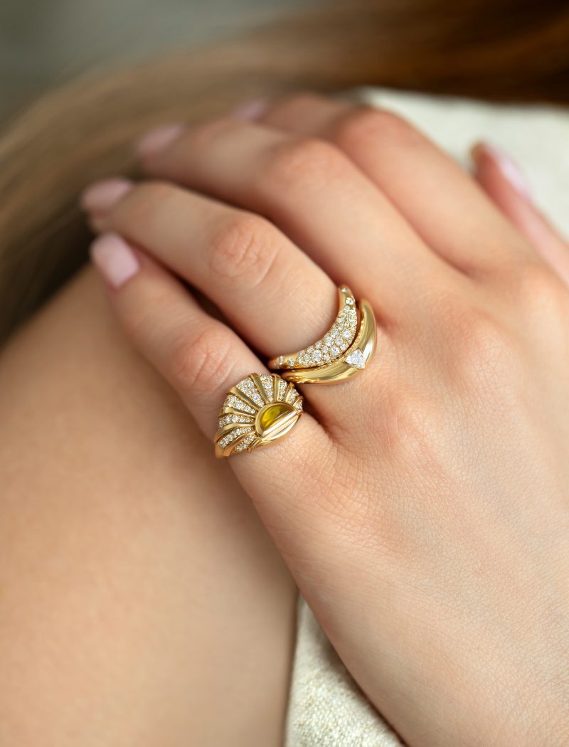 Boa Full Diamond Ring