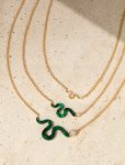 Boa Pear Diamond Necklace