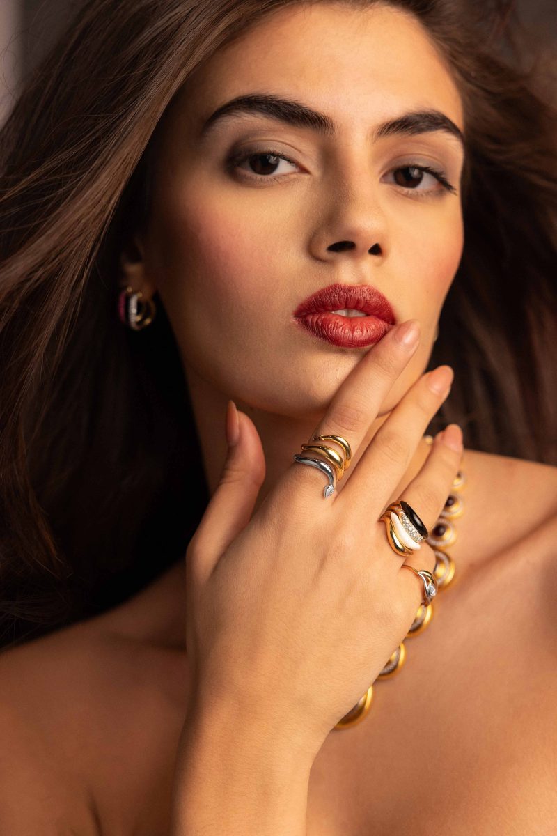 Boa Full Gold Ring