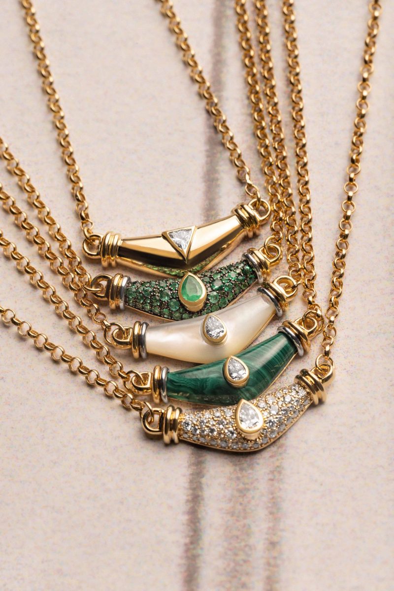 Diamond Drop Karma Necklace