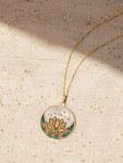 Lotus Moon Necklace
