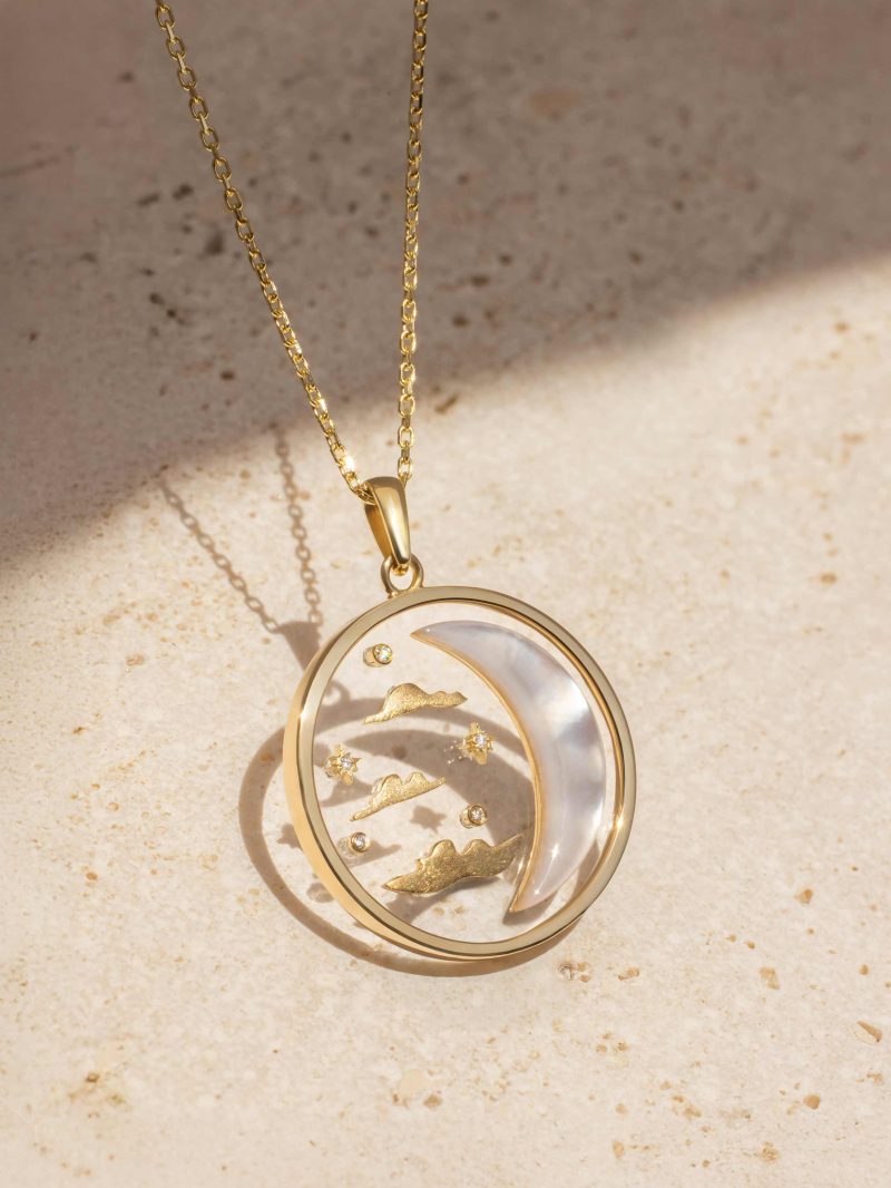 Wish Upon a Moon Necklace