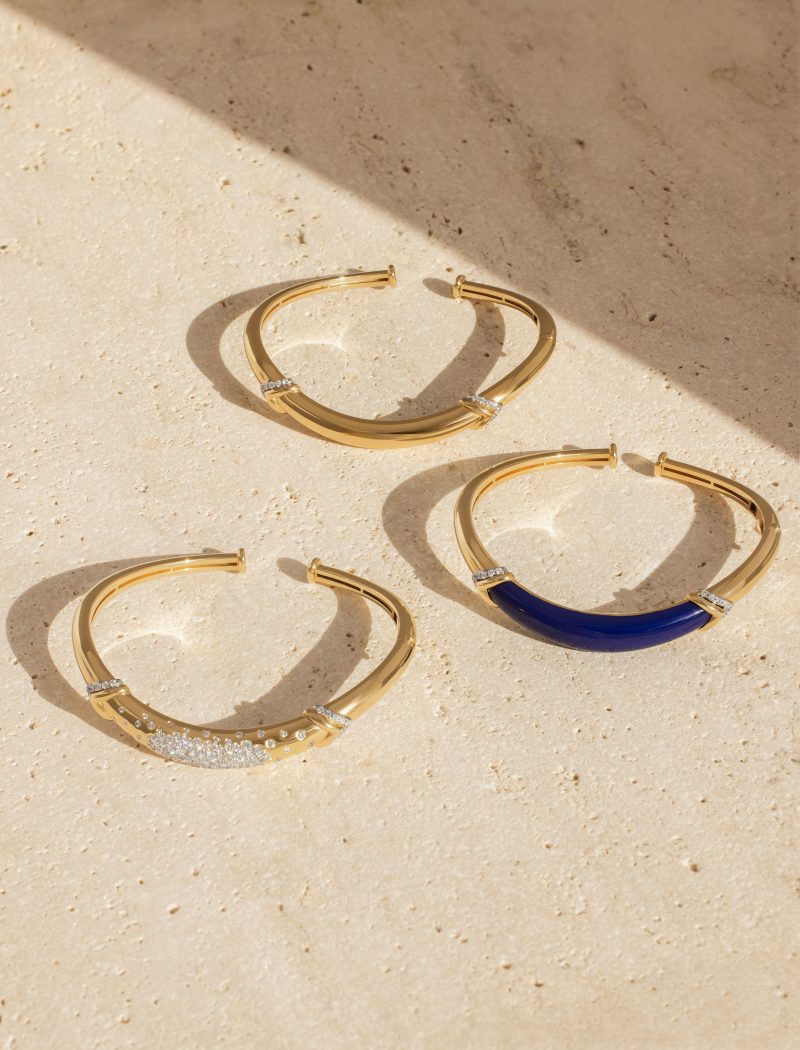 Boa Belly Gold Bangle