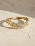 Boa Belly Gold Bangle