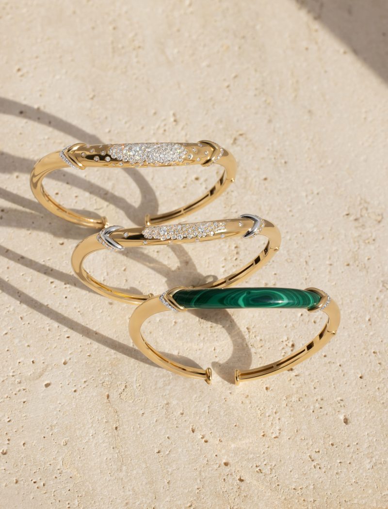 Boa Belly Gold Bangle