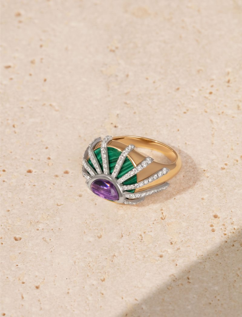 Sun Dawn Stoned Ring