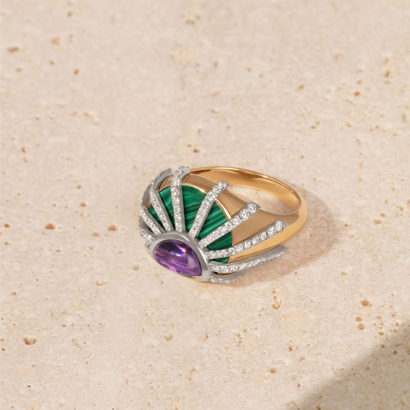 Sun Dawn Stoned Ring