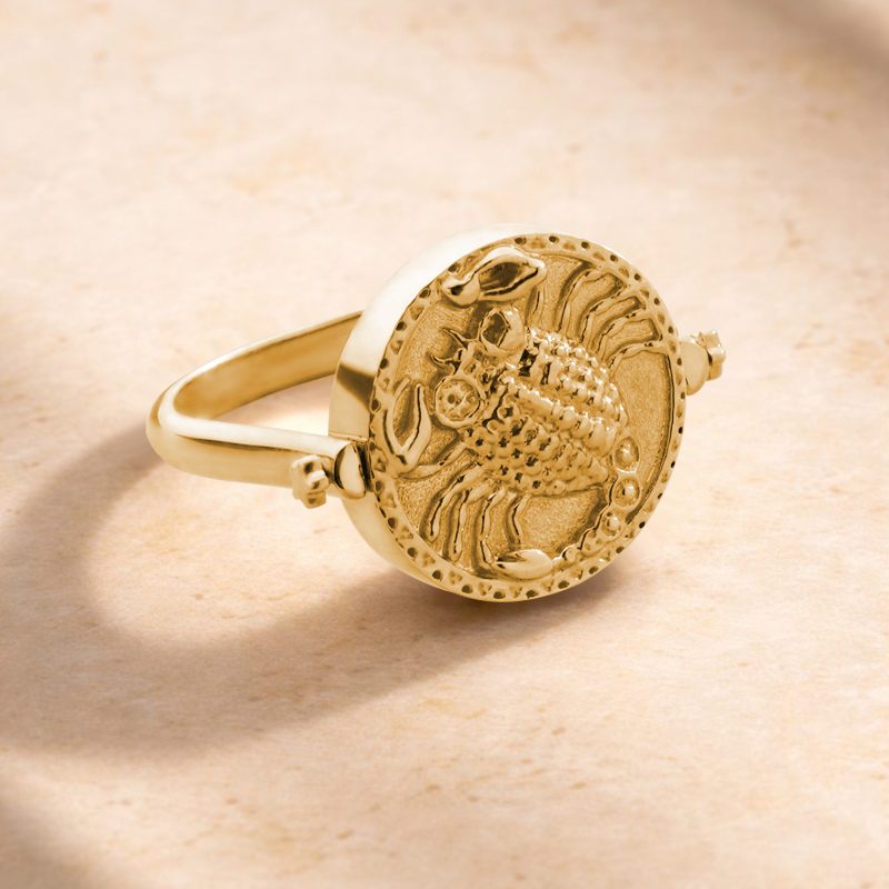 3 in 1 Scorpio Zodiac Ring