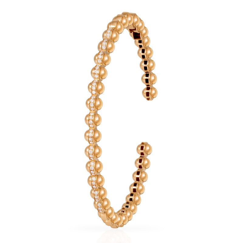 The Full Gold Atom Bangle - Size 1