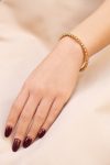 The Full Gold Atom Bangle - Size 1