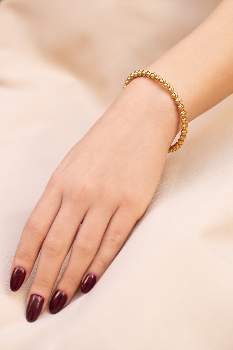 The Full Gold Atom Bangle - Size 1