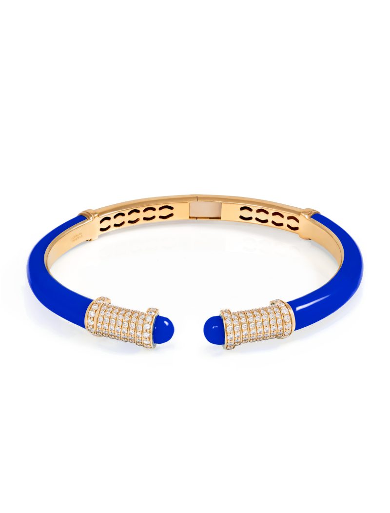 The Full Diamond Pillar Bangle