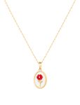 Wildflower Oval Necklace