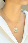 In Full Bloom Stoned Necklace