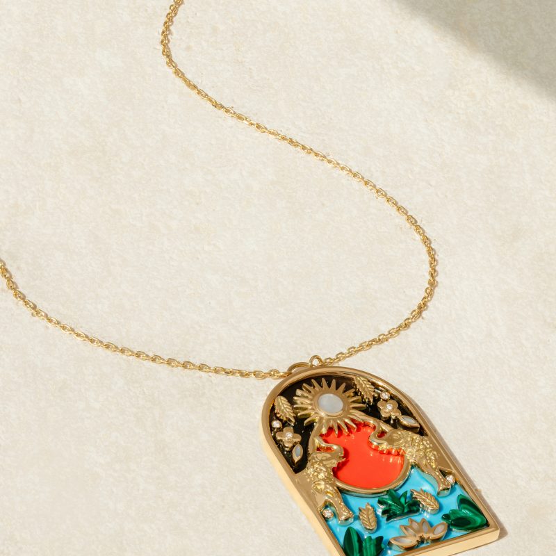 Necklace Cosmic Love Noah_s Arc-Elephant-2